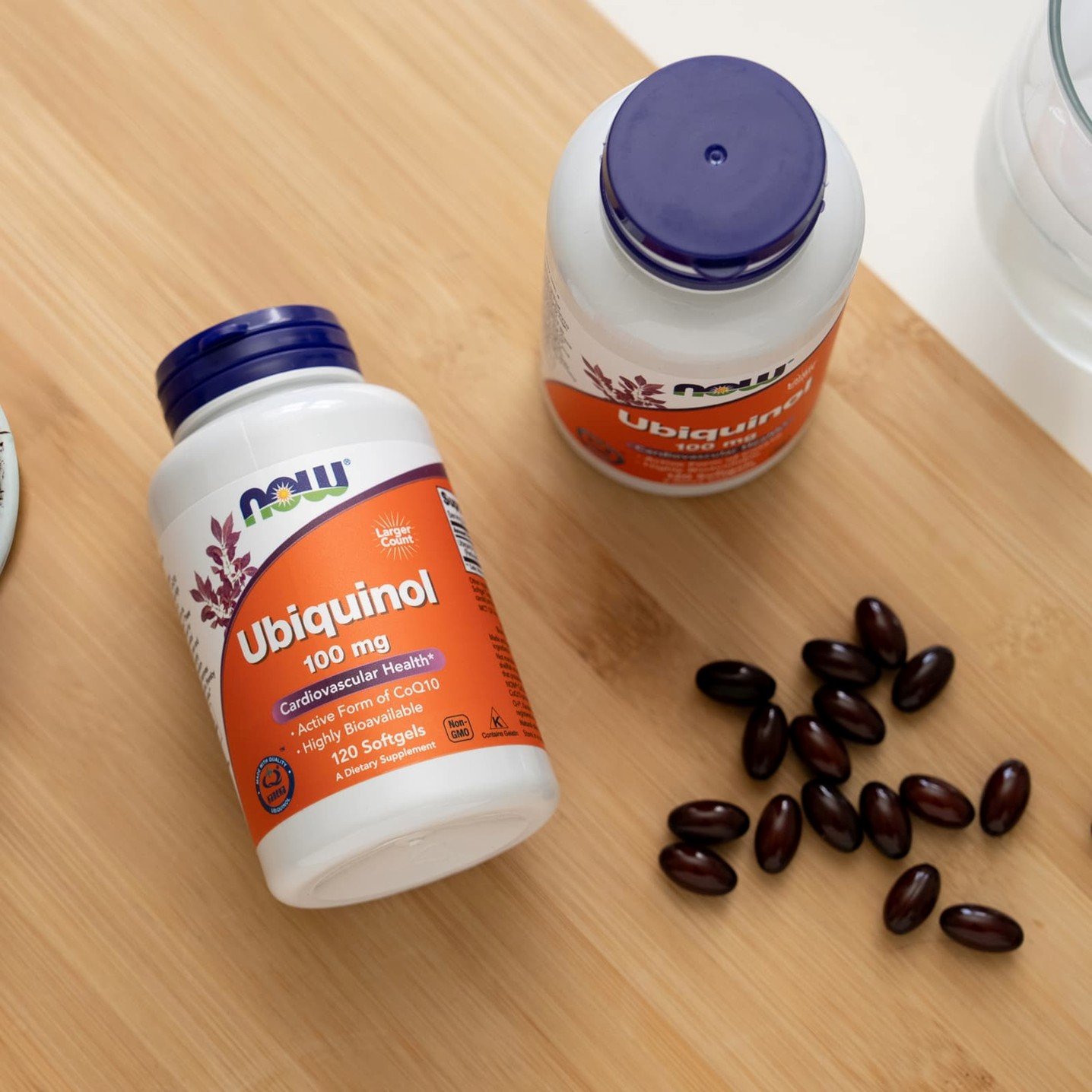 NOW Foods Ubiquinol 100 mg – 120 Softgels - Image 7