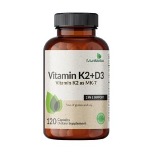 Futurebiotics Vitamin K2 + D3 – 120 Capsules