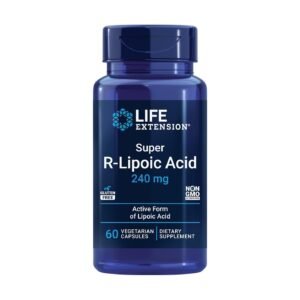 Life Extension Super R-Lipoic Acid – 60 Vegetarian Capsules