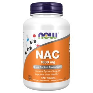 NOW Foods NAC 1000 mg – 120 Tablets