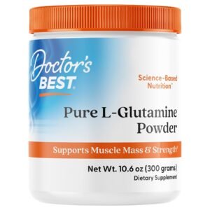 Doctor's Best Pure L-Glutamine Powder – 300 g