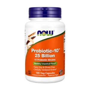 NOW Foods Probiotic-10 – 100 Veg Capsules