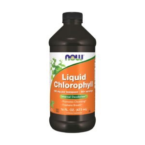 NOW Foods Liquid Chlorophyll Mint – 16 fl oz (473 ml)