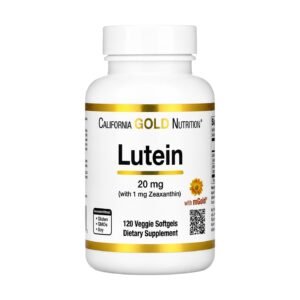 California Gold Nutrition Lutein with Zeaxanthin – 120 Veggie Softgels
