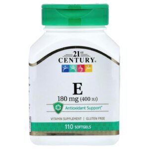 21st Century Vitamin E 180 mg (400 IU) – 110 Softgels