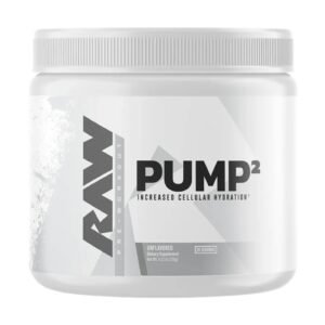 RAW Nutrition Pump 2 Glycerol Powder Pre-Workout Unflavored – 4.37 oz (124 g)