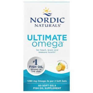 Nordic Naturals Ultimate Omega Lemon 640 mg – 60 Soft Gels