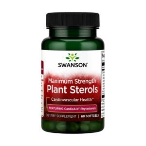 Swanson Plant Sterols Maximum Strength – 60 Softgels
