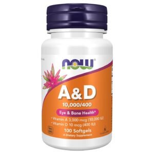 NOW Foods A&D – 100 Softgels