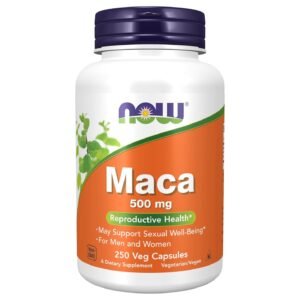 NOW Foods Maca 500 mg – 250 Veg Capsules