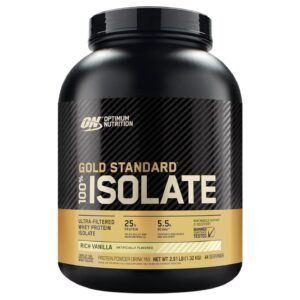 Optimum Nutrition Gold Standard 100% Isolate – 3 lbs