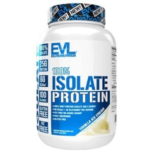 EVLution Nutrition 100% Isolate Protein – 1.6 lbs