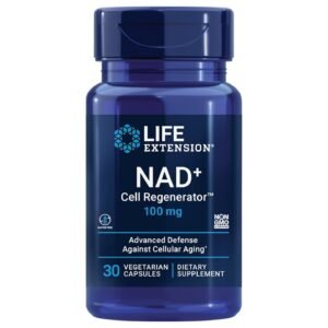 Life Extension NAD+ Cell Regenerator 100 mg – 30 Veggie Caps