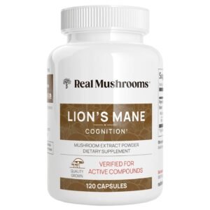 Real Mushrooms Lion's Mane Extract – 120 Capsules