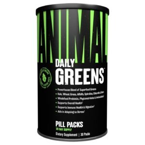 Animal Daily Greens Pill Packs – 30 Packs