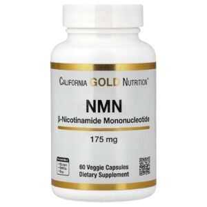 California Gold Nutrition NMN 175 mg – 60 Veggie Capsules