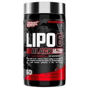 Nutrex Research LIPO-6 Black Ultra Concentrate – 60 Liqui-Caps