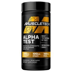 MuscleTech AlphaTest – 120 Capsules