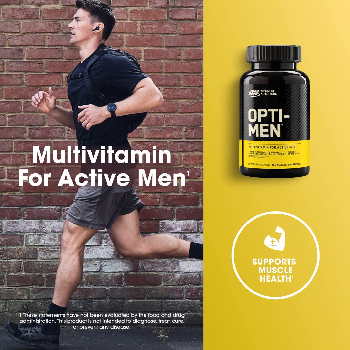 Optimum Nutrition Opti-Men Multivitamin – 150 Tablets - Image 4