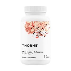 Thorne Milk Thistle Phytosome 180 mg – 90 Capsules
