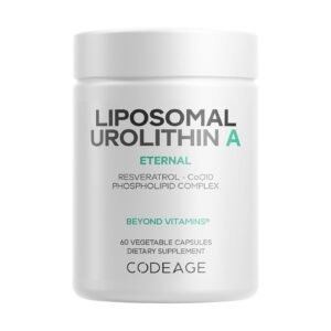 Codeage Liposomal Urolithin A Eternal – 60 Vegetable Capsules