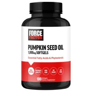 Force Factor Pumpkin Seed Oil 1000 mg – 100 Softgels