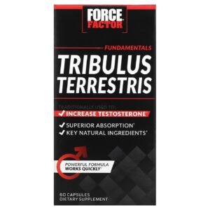 Force Factor Fundamentals Tribulus Terrestris – 60 Capsules