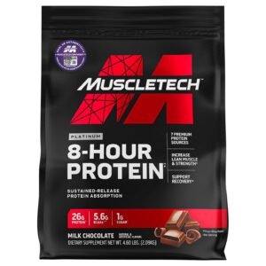 MuscleTech Platinum 8-Hour Protein – 4.6 lbs