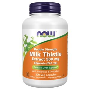 NOW Foods Milk Thistle Extract 300 mg – 200 Veg Capsules