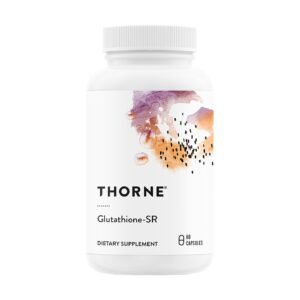 Thorne Glutathione-SR – 60 Capsules (175 mg per Capsule)