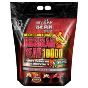 Russian Bear 10000 Weight Gainer Chocolate – 15 lbs