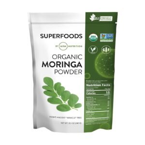 MRM Nutrition Organic Moringa Powder – 8.5 oz (240 g)