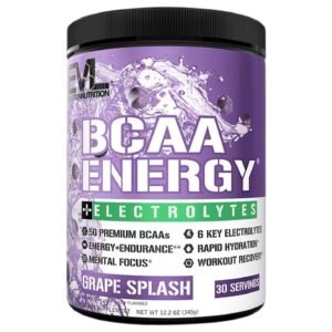 EVLution Nutrition BCAA Energy Grape Splash – 30 Servings