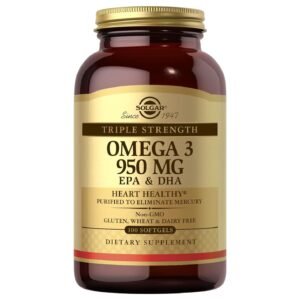 Solgar Omega-3 Triple Strength 950 mg – 100 Softgels