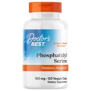Doctor’s Best Phosphatidyl Serine 100 mg – 120 Veggie Capsules