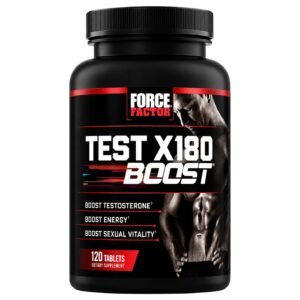 Force Factor Test X180 Boost – 120 Tablets