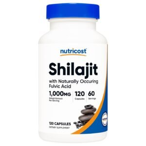 Nutricost Shilajit – 120 Capsules