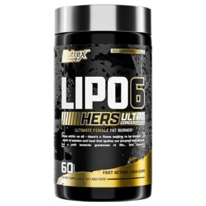 Nutrex Research LIPO-6 Hers Ultra Concentrate – 60 Liqui-Caps