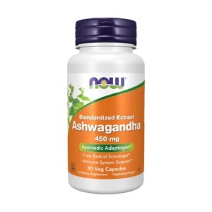 NOW Foods Ashwagandha Standardized Extract 450 mg – 90 Veg Capsules