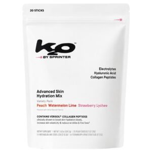 k2o by Sprinter Advanced Skin Hydration Mix Variety Pack – 20 Sticks
