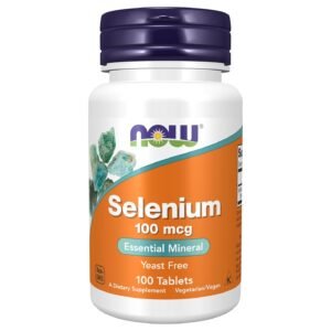 NOW Foods Selenium 100 mcg – 100 Tablets