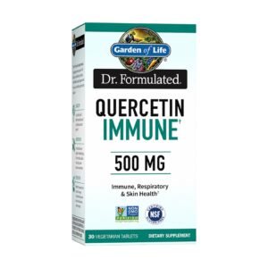 Garden of Life Dr. Formulated Quercetin Immune 500 mg – 30 Vegetarian Tablets