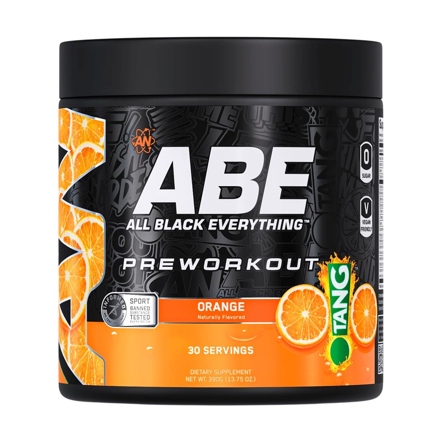 ABE Pre-Workout Tang Orange – 13.75 oz (390 g)