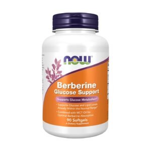 NOW Foods Berberine Glucose Support – 90 Softgels