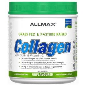 ALLMAX Collagen with Biotin & Vitamin C Unflavored – 440 g