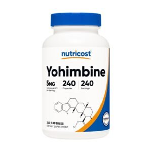 Nutricost Yohimbine 5 mg – 240 Capsules