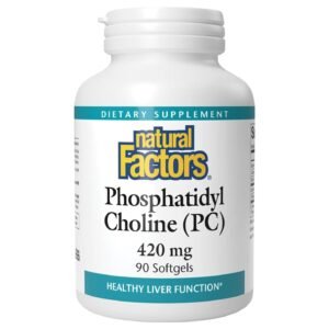 Natural Factors Phosphatidyl Choline 420 mg – 90 Softgels