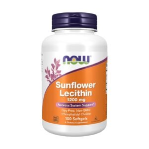 NOW Foods Sunflower Lecithin 1200 mg – 100 Softgels