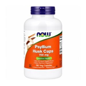 NOW Foods Psyllium Husk Caps – 180 Veg Capsules