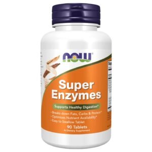 NOW Foods Super Enzymes – 90 Tablets